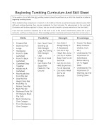Tumbling Skills List / progression checklist | Gymnastics skills, Gymnastics ... - Basic tumbling skills you should have | breaking muscle.