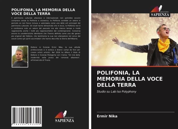 Cover of the "Polyphony, the memory of the voices of the earth" book in Italian language