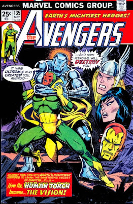 Avengers #135, Ultron and the Vision