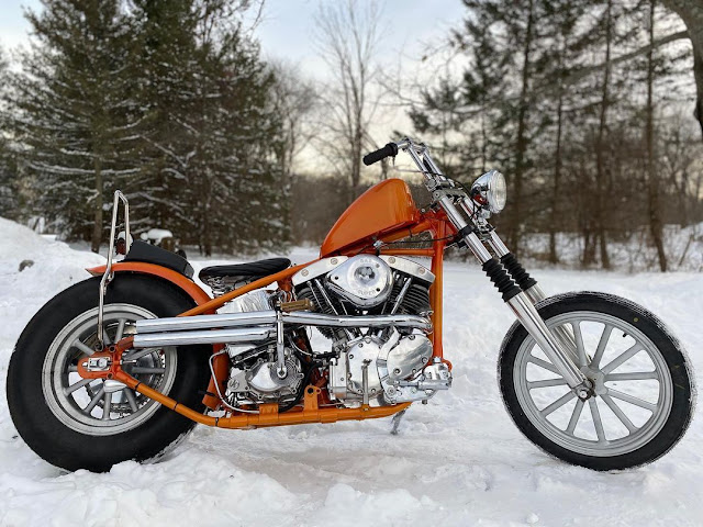 Harley Davidson Shovelhead By Derek Savage