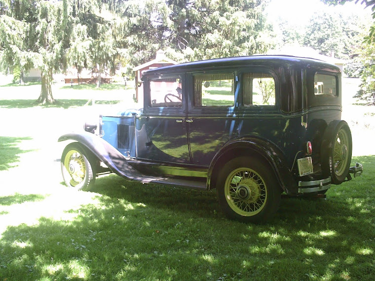 Pulled out into the yard for it's first washing of 2014