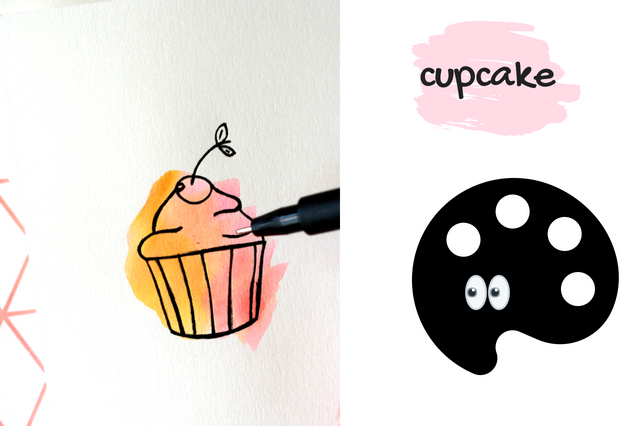 cupcake malen