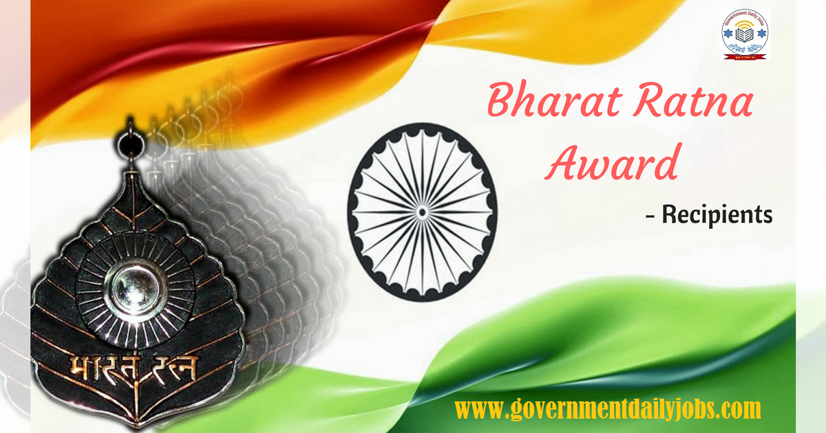 FIRST BHARAT RATNA AWARD