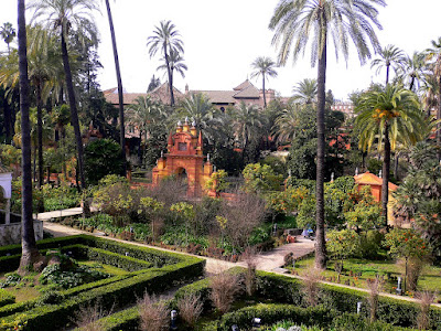 Gardens, Real Alcazar, Seville