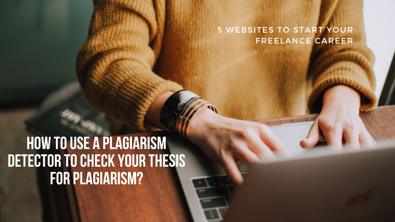 how to check your thesis for plagiarism