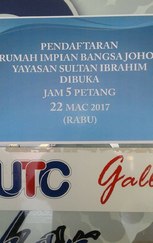 Pendaftaran Rumah Impian Bangsa Johor Yayasan Sultan ...