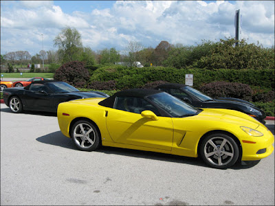 2008 Yellow Chevrolet Corvette