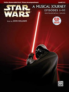 Star Wars I-VI (violin/piano/CD) --- Violon/Piano - Williams, John --- Alfred Publishing