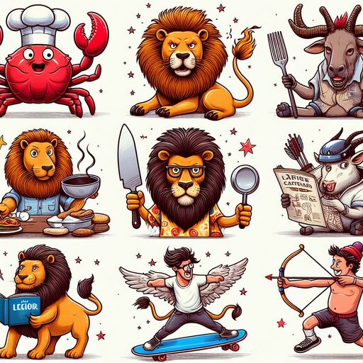 humor the 12 zodiac