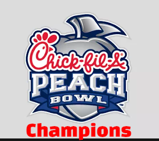 Chick-fil-A, Peach Bowl, Winners, champions, history,scores,results, List.