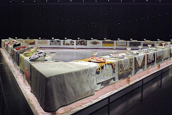 Judy Chicago The Dinner Party / Selected work « Judy Chicago / Since then, it's been seen by over one million viewers during its worldwide tour and now constitutes 20% of the audience at the elizabeth a.
