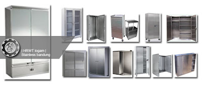 Lemari Rak  Cabinet Stainless  Steel  STAINLESS  BANDUNG 