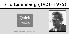 Eric Lenneberg Quick Facts