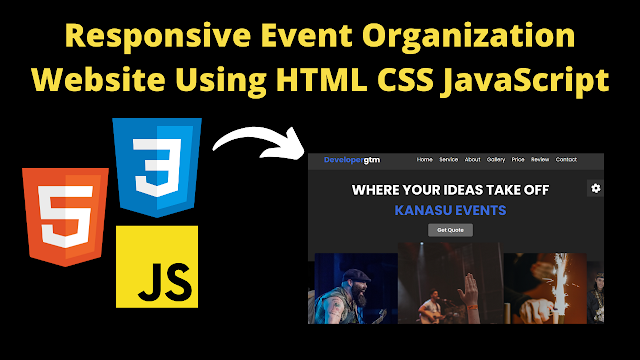 Responsive Event Organization Website Using HTML CSS JavaScript Responsive Event Organization Website Using HTML CSS JavaScript