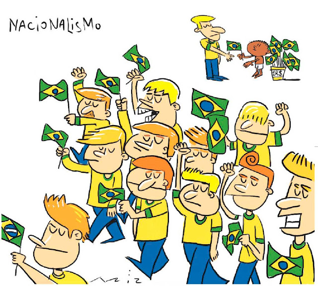 Patriotismo nacionalista brasileiro!