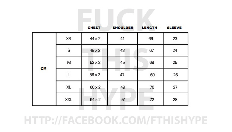 Inspirasi Fred Perry Size Chart