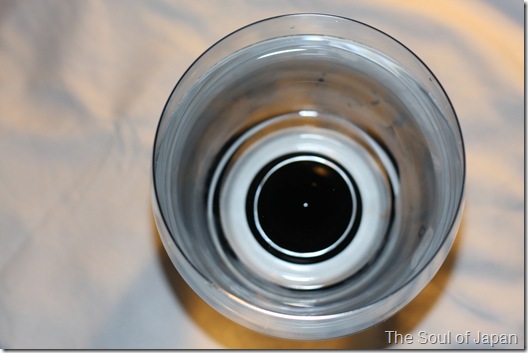  What does it experience similar to quaff H2O from a  TokyoMap Riedel Water Glassware