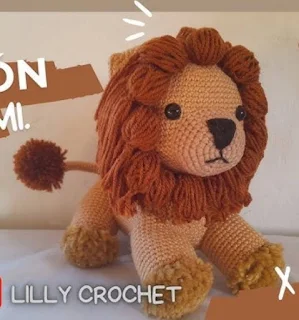 PATRON GRATIS LEON AMIGURUMI 65471