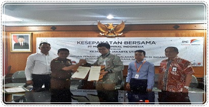 Kejaksaan Negeri Jakut MoU dengan PT Multi Terminal Indonesia