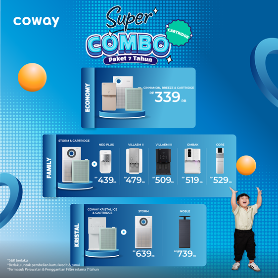 Dapatkan Produk Coway dengan Harga Promo Air Purifier