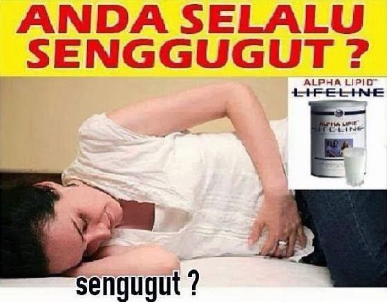 Senggugut , Sakit Puan , Alpha Lipid Lifeline