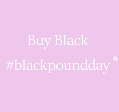 Buy Black Pound Day