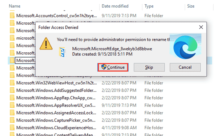 Remove and uninstall microsoft edge from windows 10