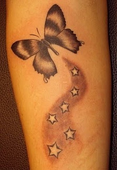 Butterfly Tattoos - Butterfly%2Barm%2Btattoo%2B5