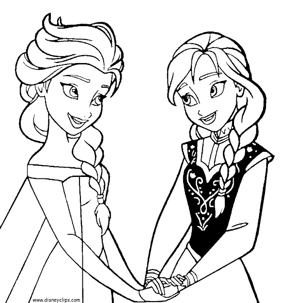Anna From Frozen Coloring Pages  Click For Larger Image Note These Coloring  Pages