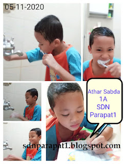 Program Sekolah Sehat di UPT SDN Parapat 1 Tahun 2020