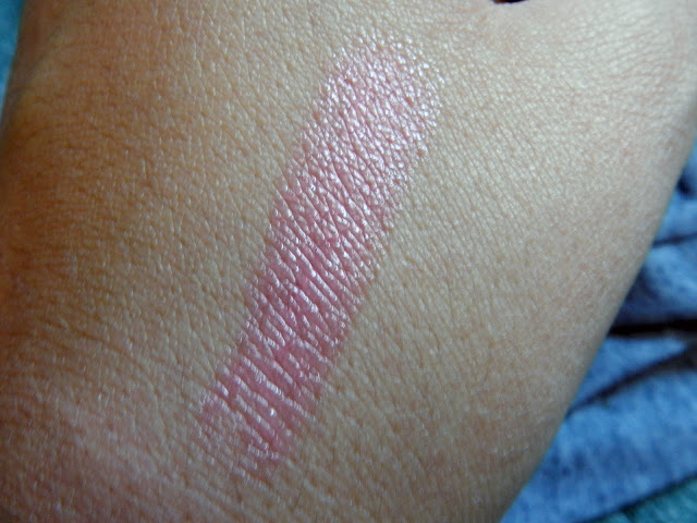 Swatch of TonyMoly Petite Bunny Gloss Bar in  Juicy Peach