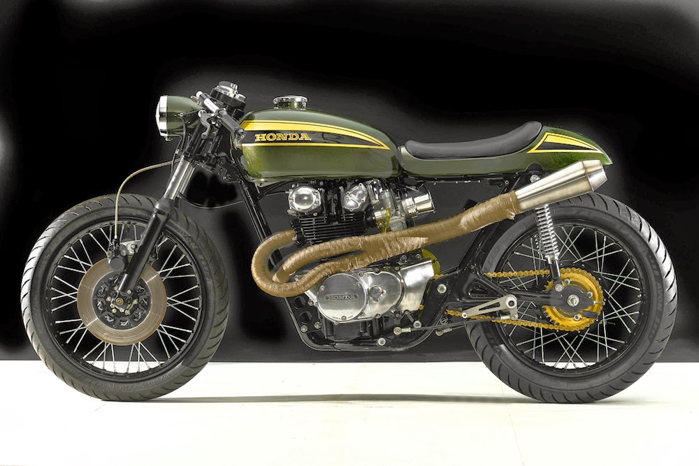 For Motorcycle fans 1973 Honda CB450 Cafe Racer 