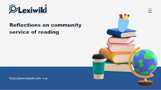 Reflections on community service of reading