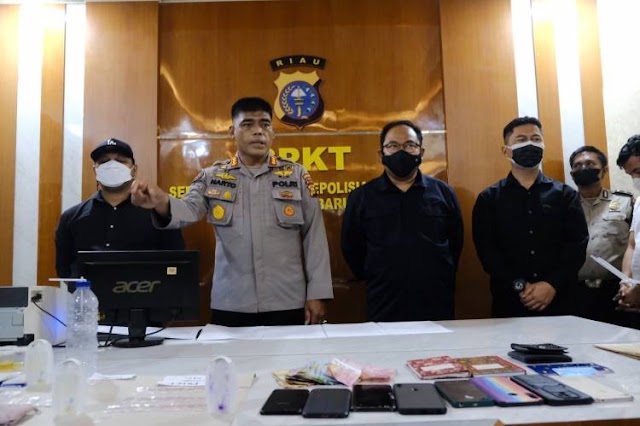 Polda Riau Serbu Kampung Dalam dan Pangeran Hidayat, 10 Orang Diamankan