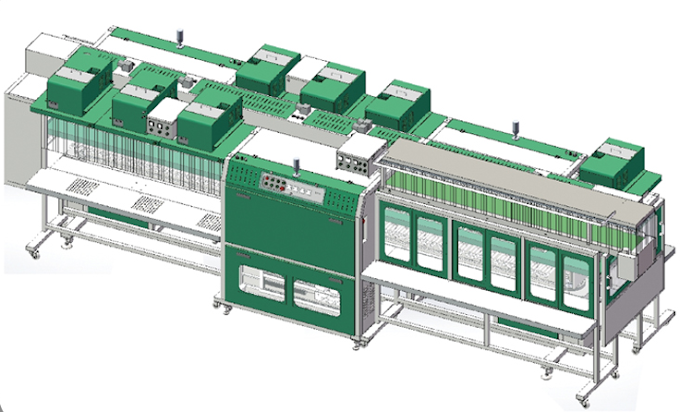 Footwear Machine Double Layer Rotary Type Mid line Bangladesh