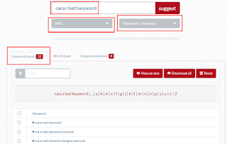 Keyword dan Cara Riset Keywords Menggunakan Google Keyword Planner