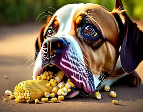Dog Ate Corn Cob? When To See The Vet Dogs Naturally Magazine