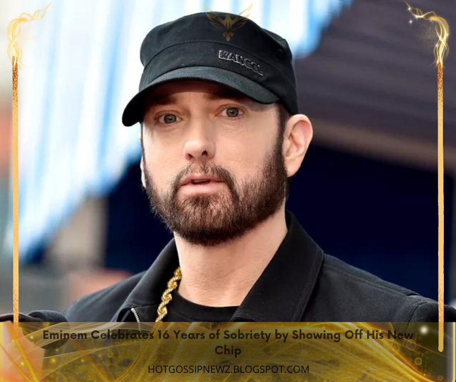 Eminem Celebrates 16 Years of Sobriety by Showing Off His New Chip