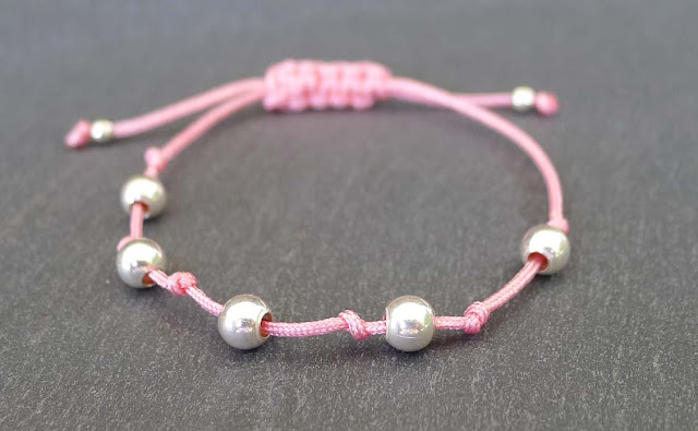 silver friendship bracelet