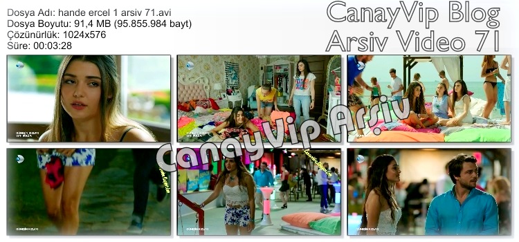 Canay TV Hande Erçel Arşiv Video