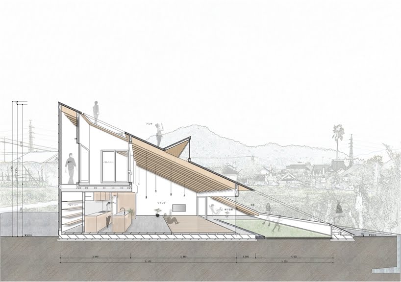 Casa en Usuki por Kenta Eto Architects