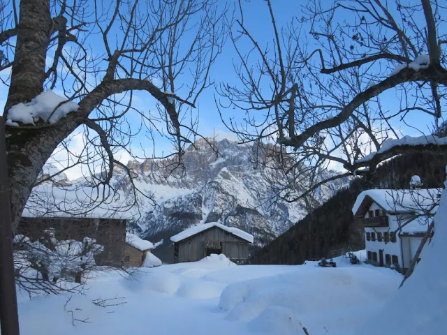 alleghe escursioni invernali ciaspole neve