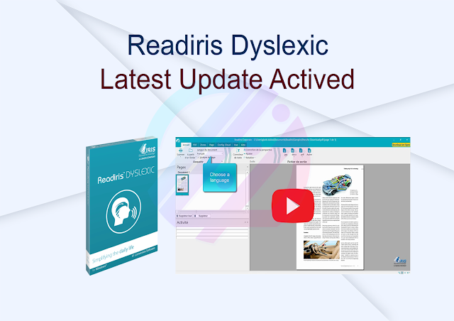 Readiris Dyslexic Latest Update Activated