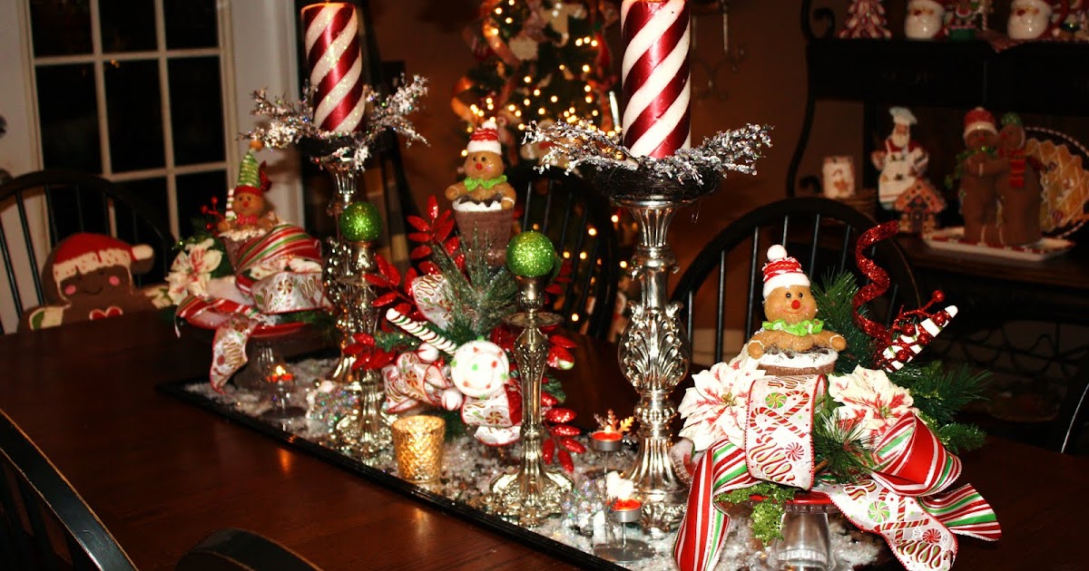 Southern Charm: Gingerbread Kitchen Centerpiece