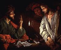 Yahshua with Caiaphas