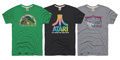 Atari Arcade Game T-Shirt Collection by HOMAGE