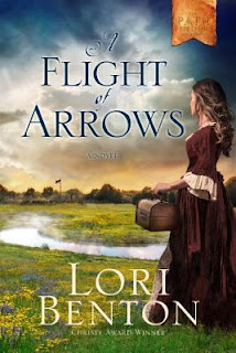 http://www.amazon.com/Flight-Arrows-Novel-Pathfinders/dp/1601427344/ref=sr_1_1?ie=UTF8&qid=1463445671&sr=8-1&keywords=a+flight+of+arrows