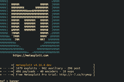 Cara install metasploit terbaru di termux 