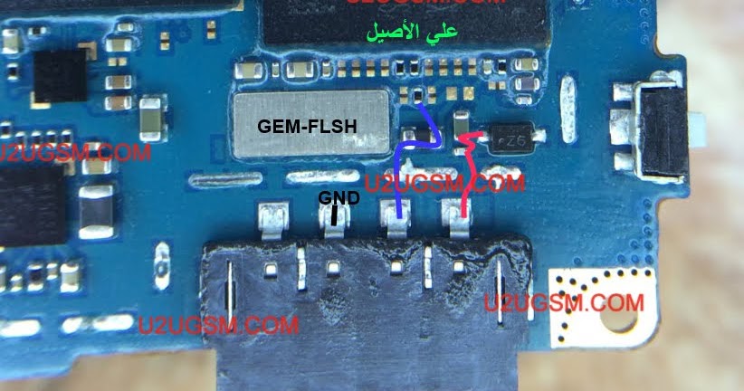 Samsung Galaxy S3 I9305 Battery Connector Ways Jumper