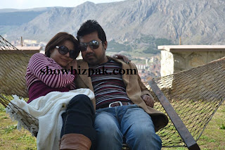 Beenish Chohan with husband